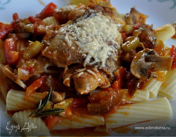 Курица в охотничьем стиле - Сhicken Cacciatore