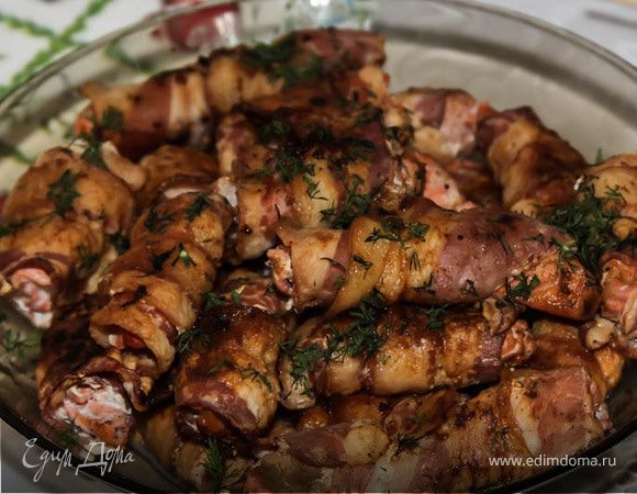 Рыбка в беконе Рыбка в беконе