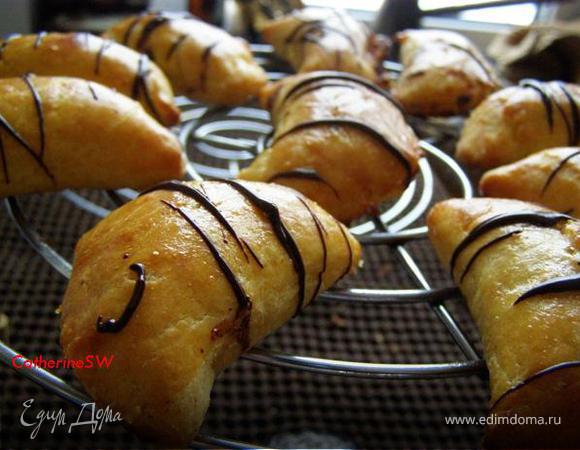 Творожное печенье с ореховой начинкой