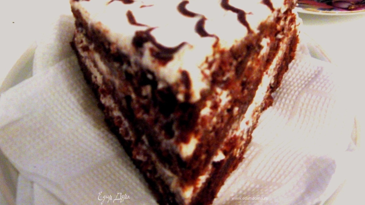 Настоящий "Дьявольский торт" (Devil’s food cake) без красителей