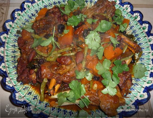 Тажин из баранины Тажин из баранины