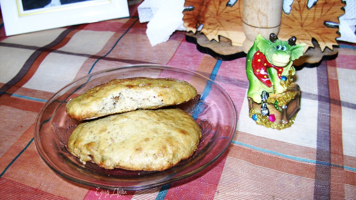 Мягкие банановые печенюки