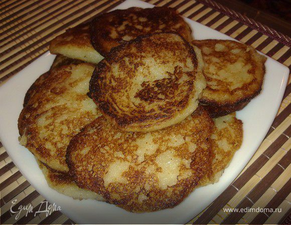 Манные оладушки Манные оладушки