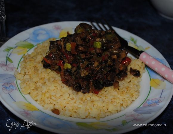 Булгур с овощной поджаркой Булгур с овощной поджаркой