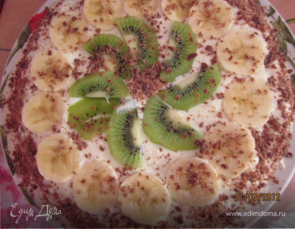 Нежный торт "Сластёна"