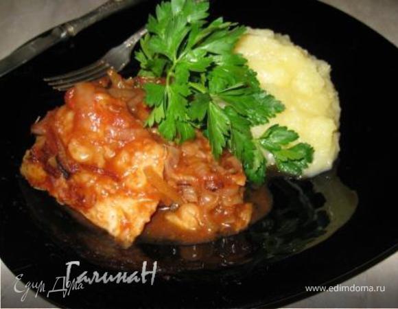 Рыба, запеченная в пиве с розмарином Рыба, запеченная в пиве с розмарином