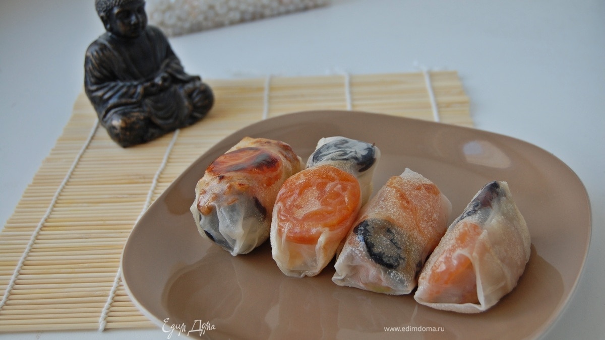 Спринг-роллы сладкие