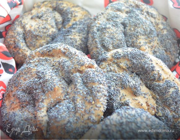  Ржаные хлебцы в маке