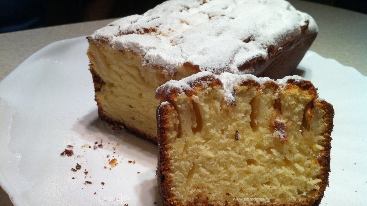 Творожный кекс