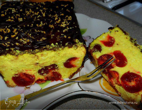 Творожный торт (вариация на тему "Львовского сырника") Творожный торт (вариация на тему "Львовского сырника")