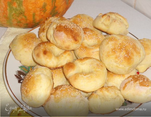 Булочки тыквенные, дрожжевые Булочки тыквенные, дрожжевые
