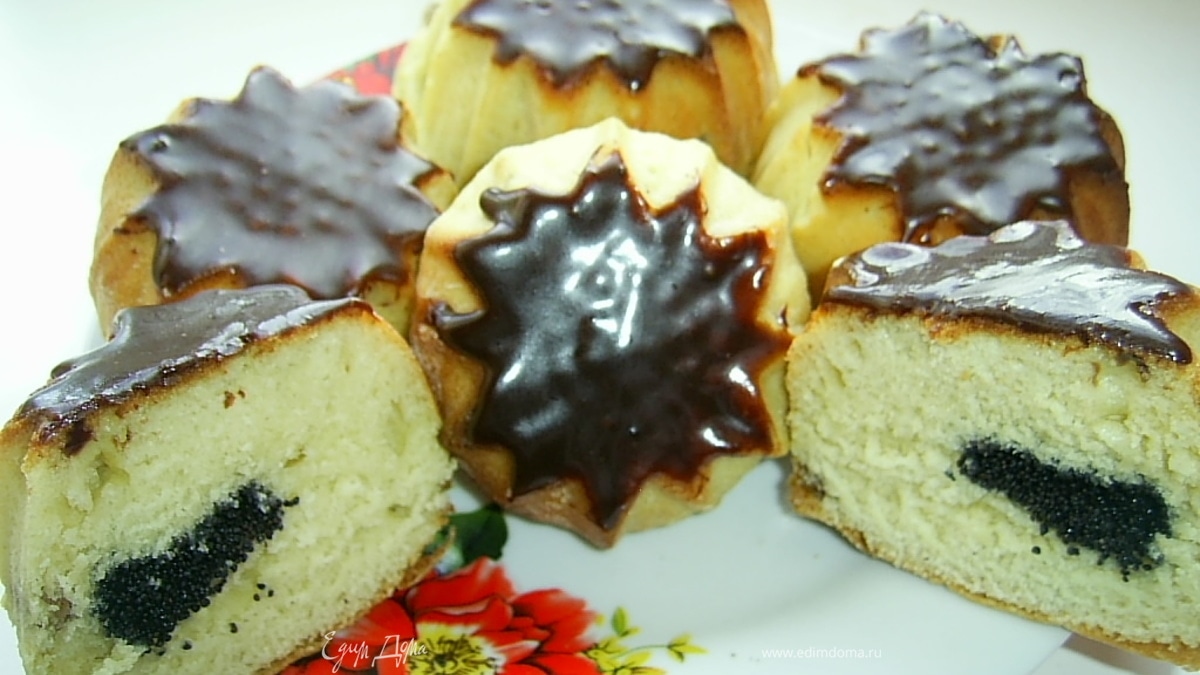 Кексы с маком