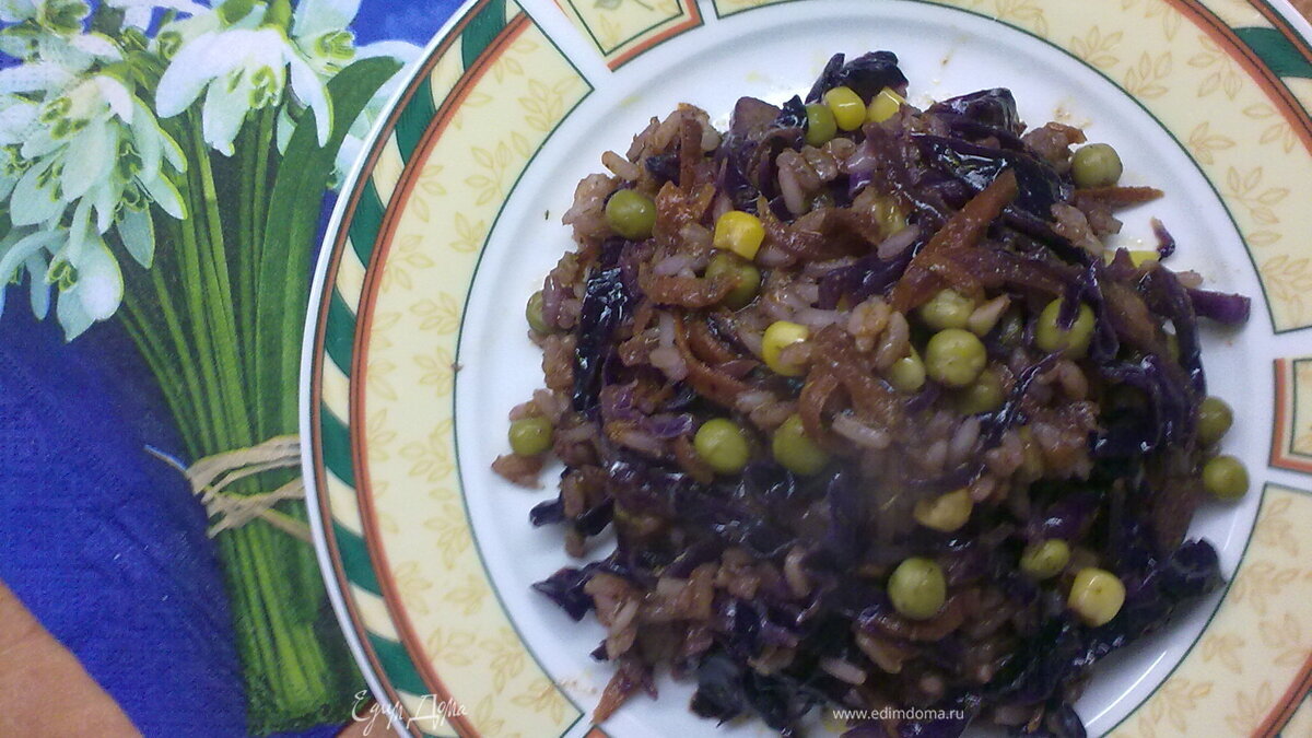 Плов "Весна на посту"