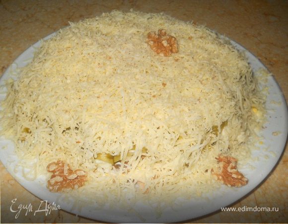 Салат "Курочка под шубой"