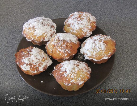 Овсянно-яблочные кексы Овсянно-яблочные кексы