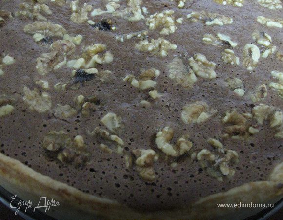 Тарт с творожно-шоколадной начинкой Тарт с творожно-шоколадной начинкой