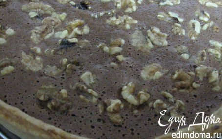 Рецепт Тарт с творожно-шоколадной начинкой