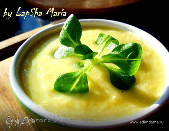 Чесночный крем-суп с цукини Чесночный крем-суп с цукини