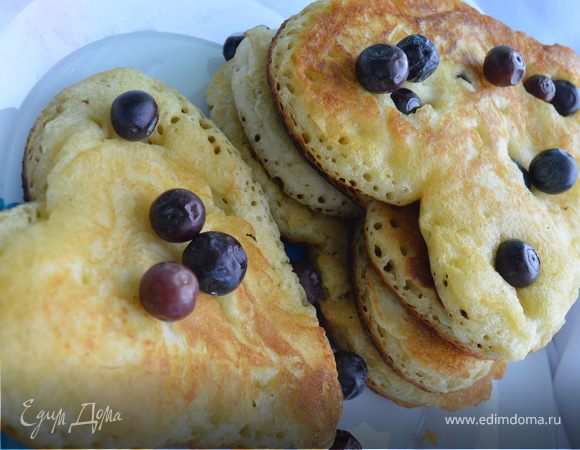 Сердечки с голубикой
