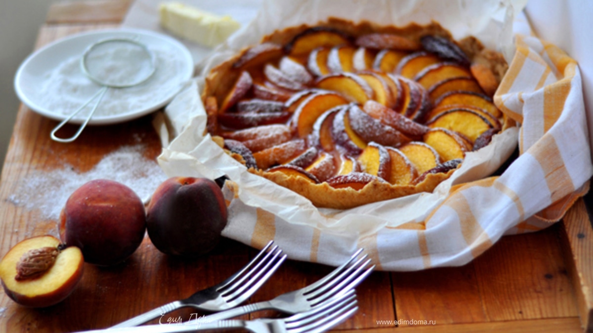 Персиковый пирог