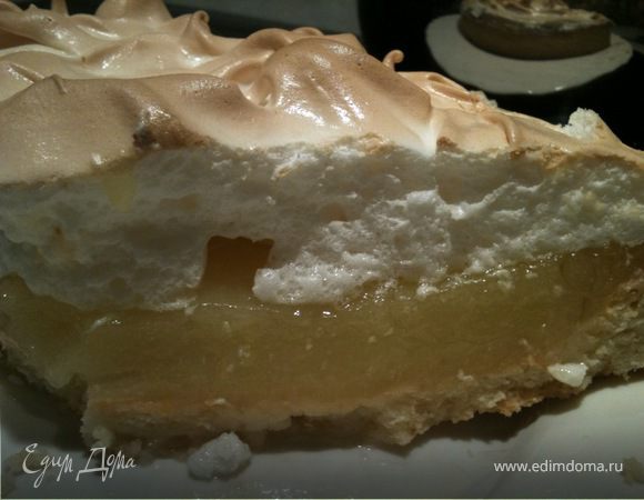 Лимонный пай с меренгой