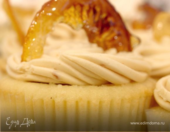 Трижды карамельные капкейки Трижды карамельные капкейки
