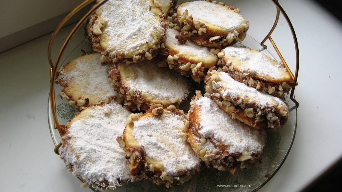 Аргентинские «Альфахорес» (Alfajores with Dulce de Leche)