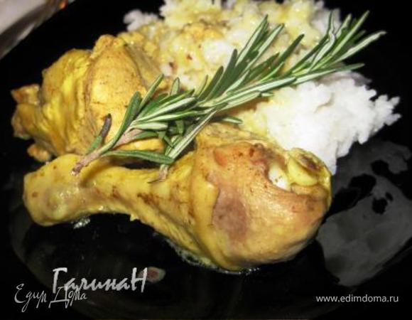 Ароматная курица в сливочно-ореховом соусе