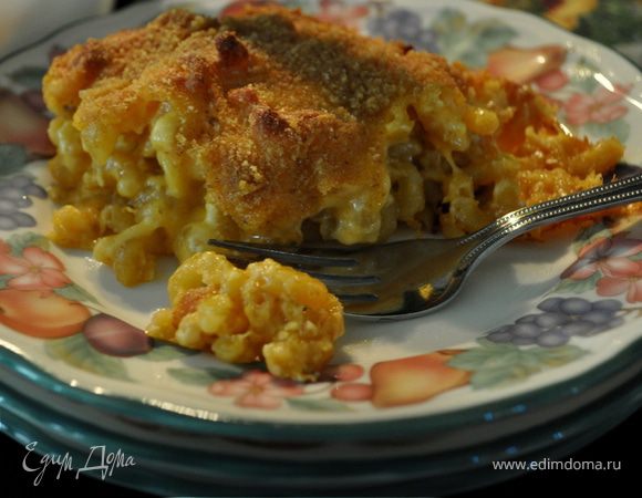 Запеканка для гурманов-Gourmet macaroni and cheese