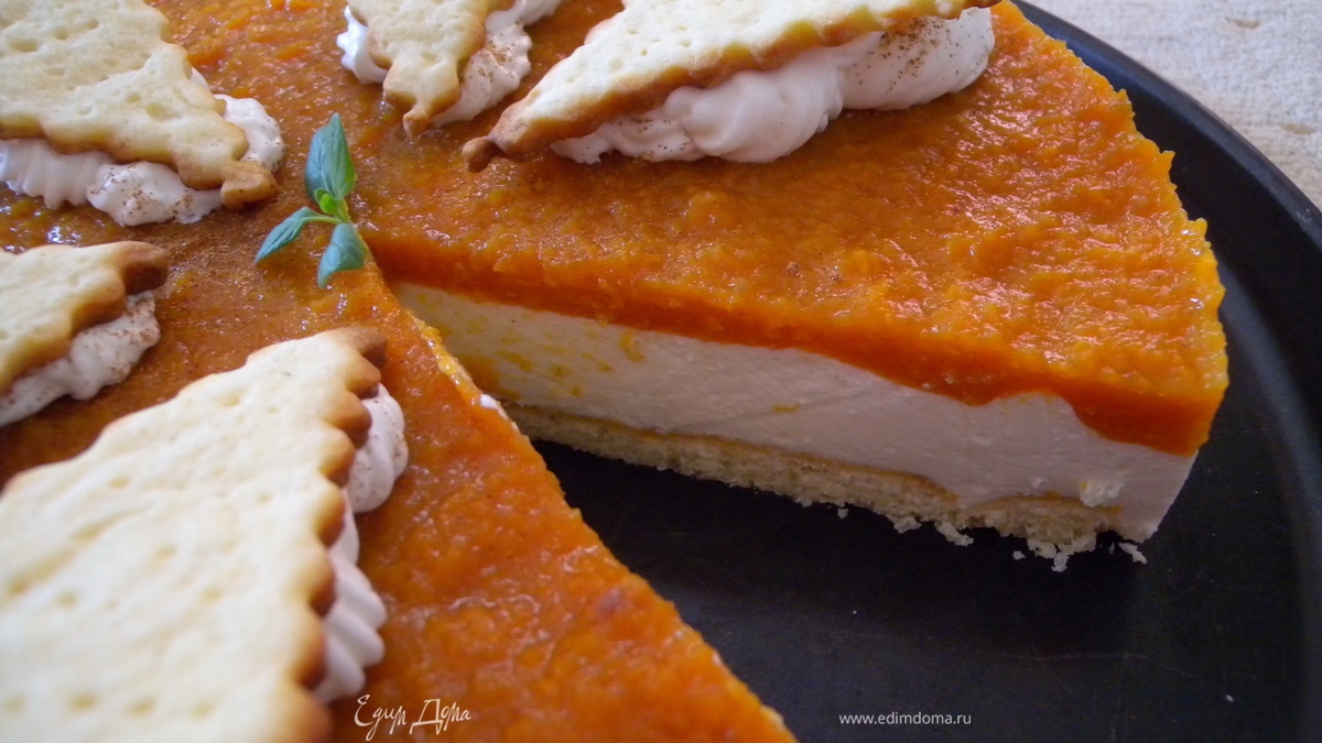 Легкий йогуртовый торт