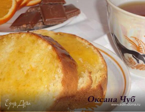 Апельсиновый кекс с карамелью Апельсиновый кекс с карамелью