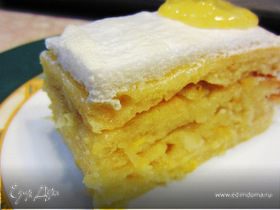 Лимонный пирог по рецепту мамы