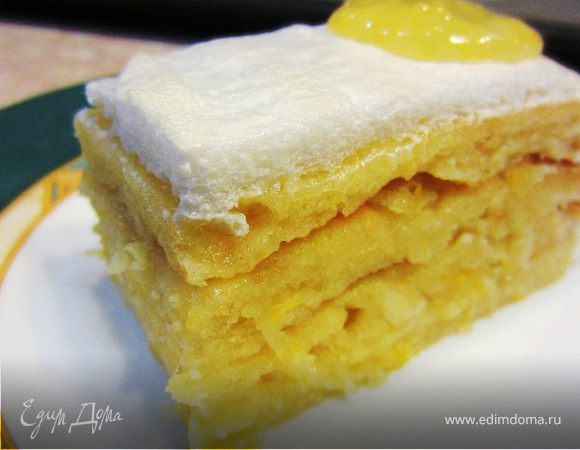 Лимонный пирог по рецепту мамы