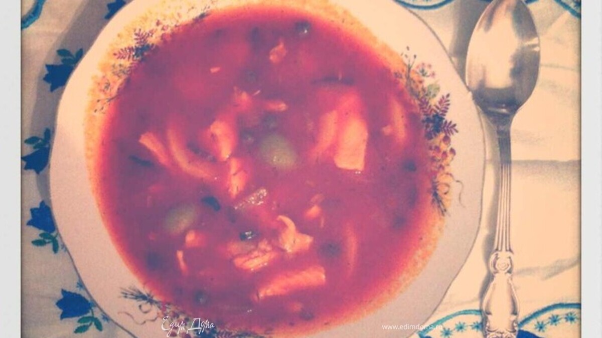 Рыбная солянка