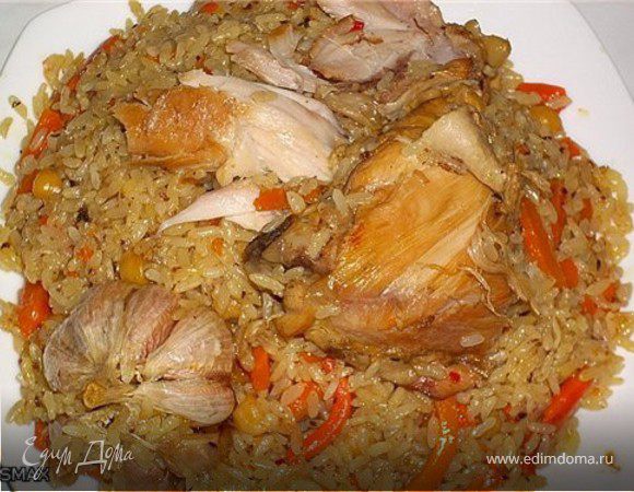 Плов из окорочков Плов из окорочков