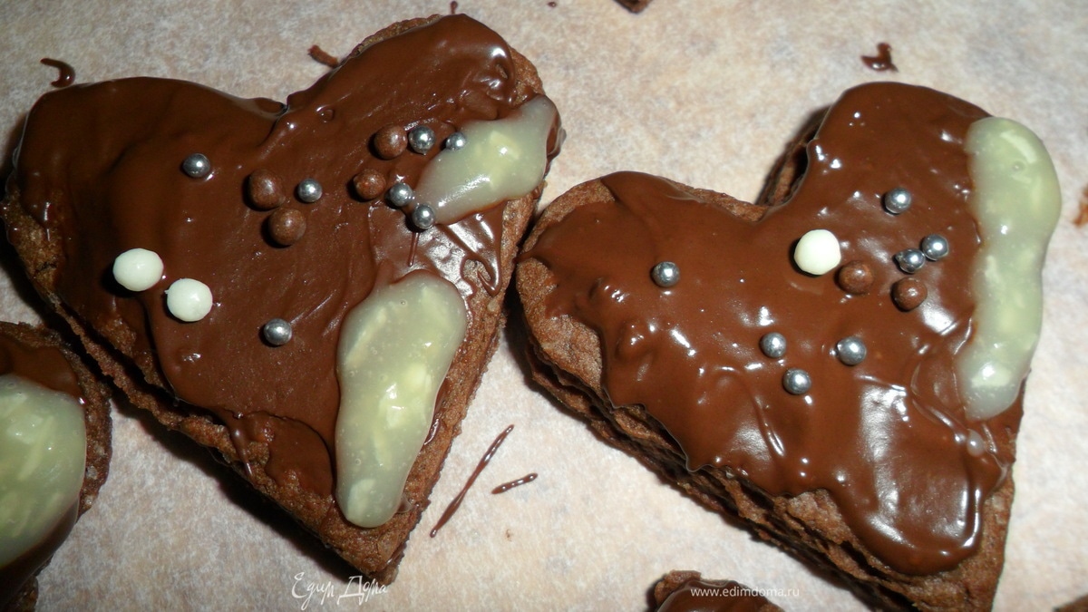 Шоколадные сердечки