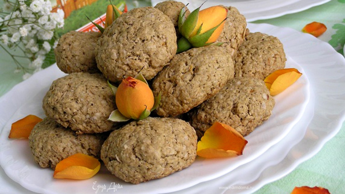 Овсяное печенье с лимонной ноткой