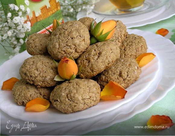 Овсяное печенье с лимонной ноткой