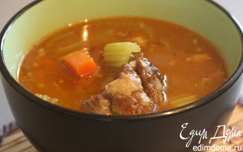 Рецепт Суп из бычьих хвостов (Oxtail soup)