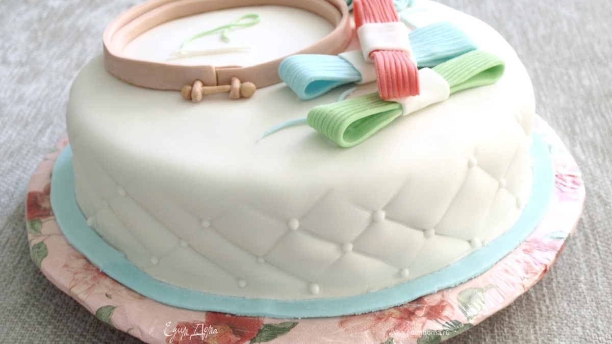 "Набор Вышивальщицы" Медовый Торт с Заварным Кремом