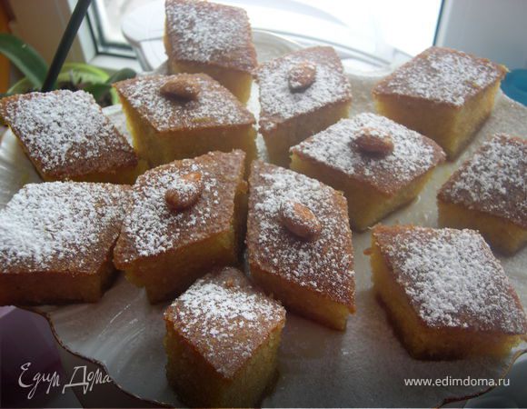 Апельсиновый Ревани (турецкая сладость) Апельсиновый Ревани (турецкая сладость)