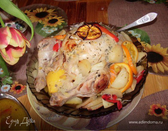 "Сногсшибательная" курица