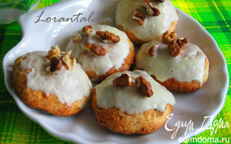 Рецепт Печенье с грецкими орехами и белым шоколадом