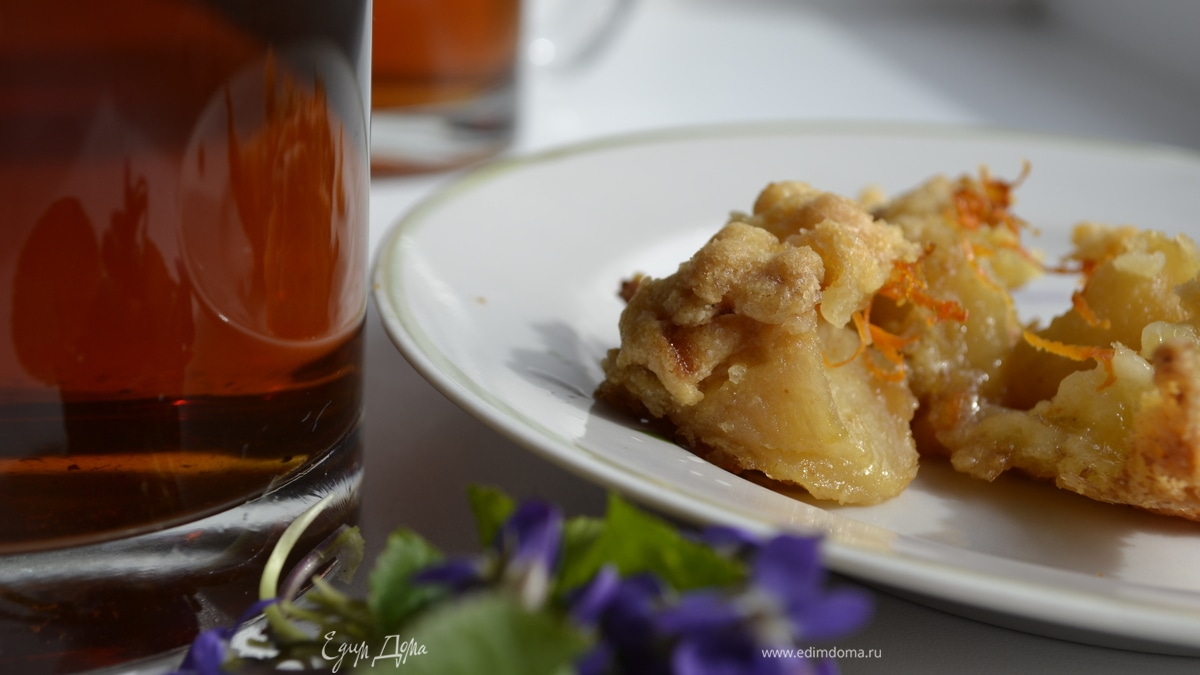 Яблочный крамбл