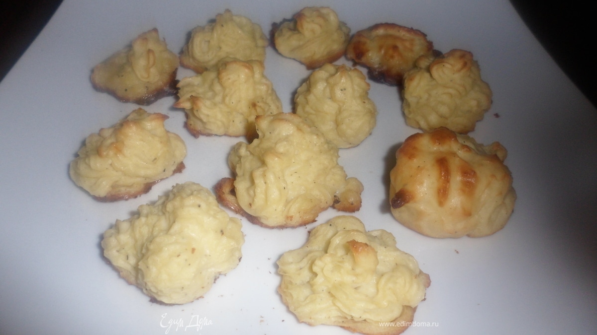 Картофель Герцогиня (pommes duchesse)