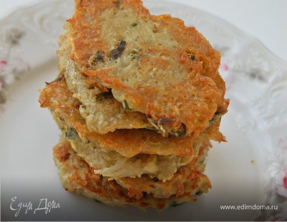 Картофельные драники с зеленью
