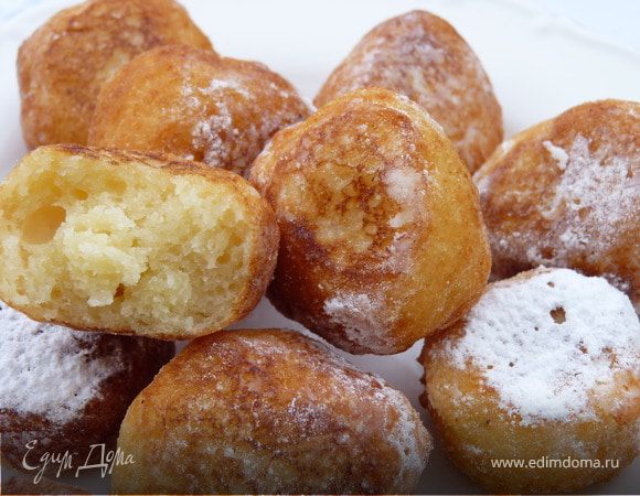 Творожные пончики
