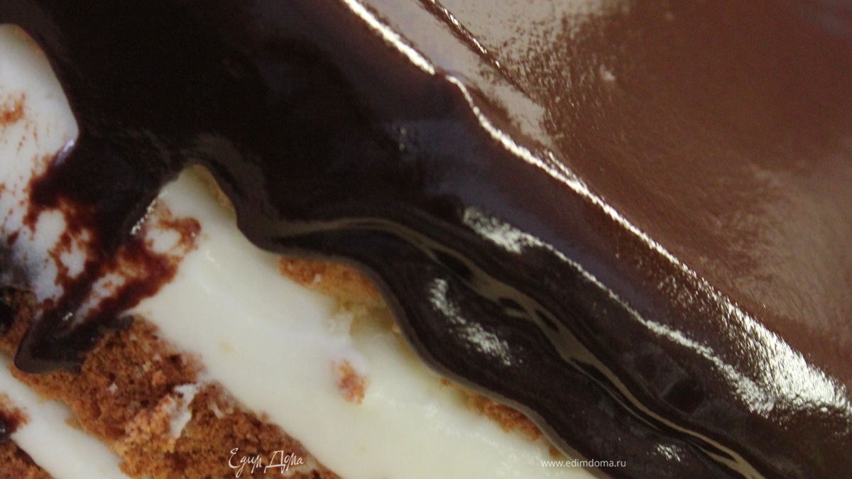 Бостонский кремовый торт (Boston cream pie)