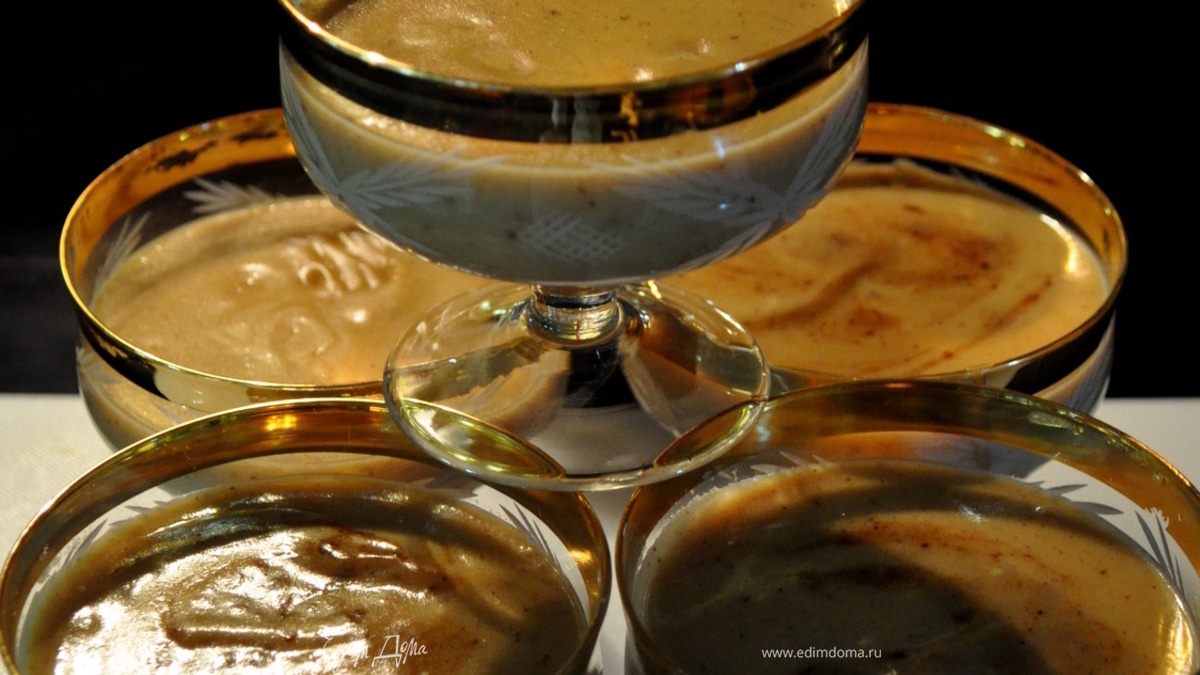 Домашний ирисовый пудинг