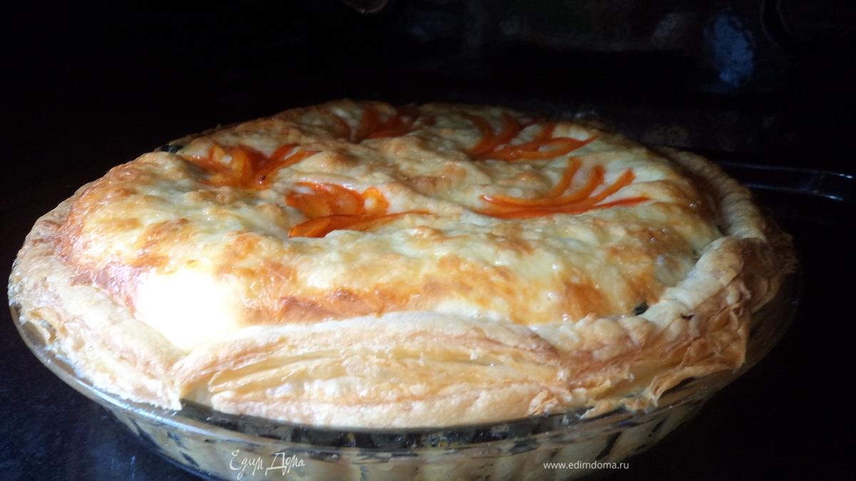 Пирог со шпинатом